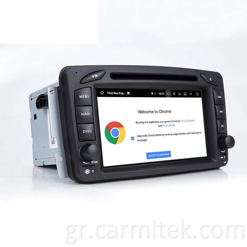 2 Din Car Gps for Benz 203